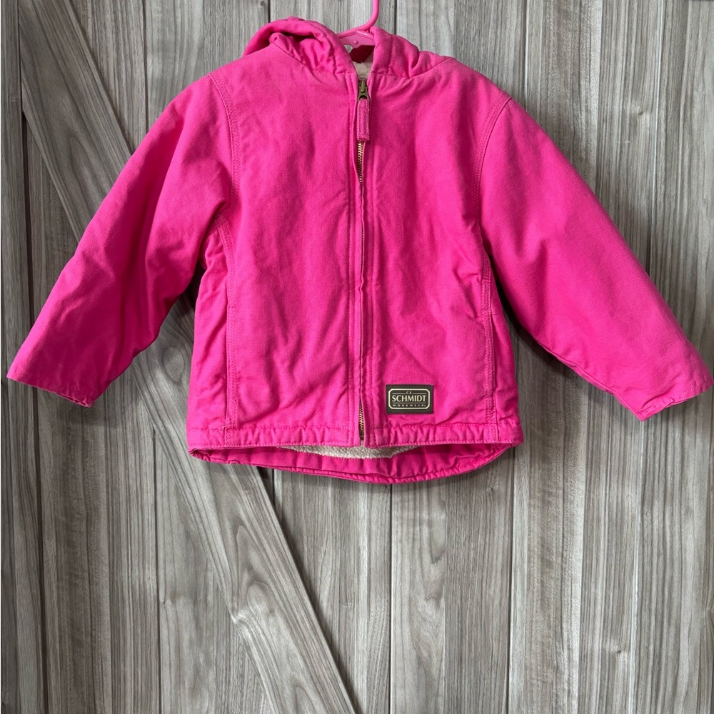 C.E Schmidt Toddler Heavy Pink Jacket